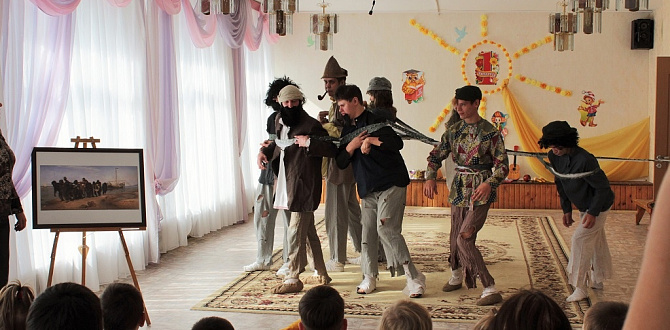 В Самарской области показали инклюзивный спектакль «Бурлаки на Волге»