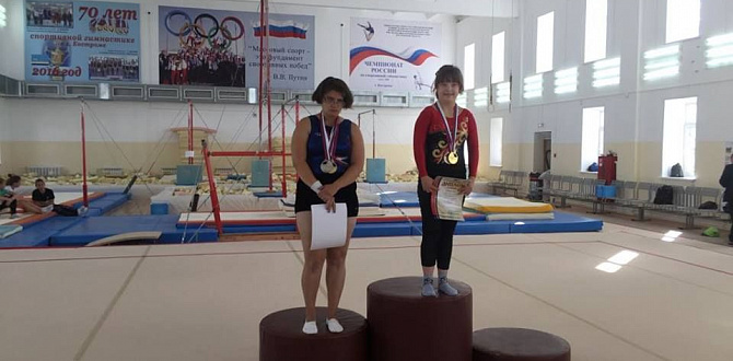 Челябинская гимнастка с синдромом Дауна стала мастером спорта
